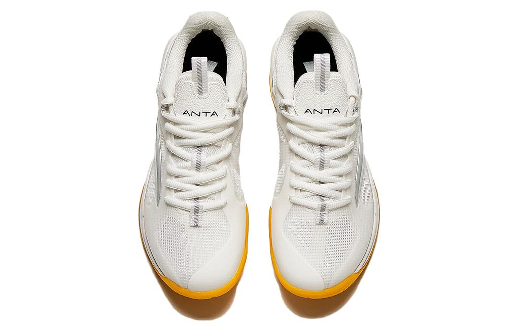(W) Anta Casual Shoes 'White Silver Orange' 圖 3