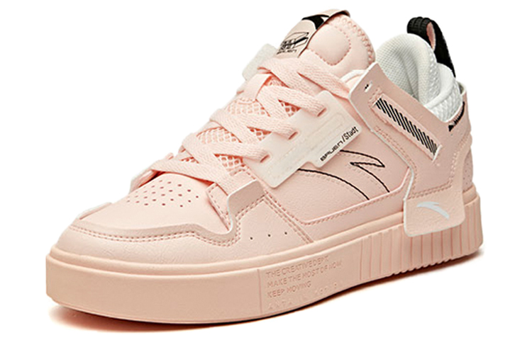 (W) Anta Casual Skateboard Sneaker 'Pink White' 圖 3