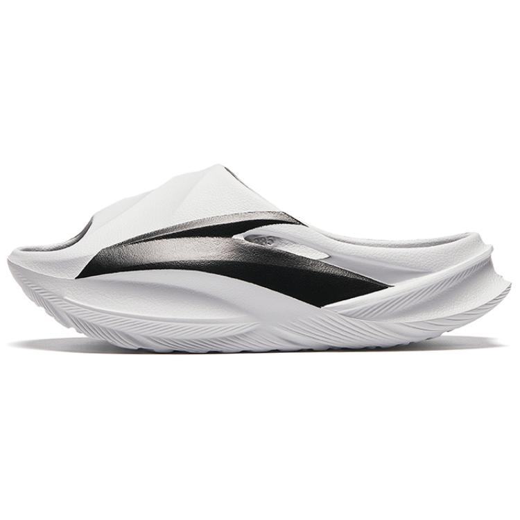 (Women) Anta Casual Slippers 'White Silver Black' 122438521-1