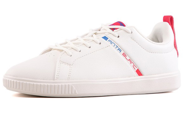 (W) Anta Casual Wear-Resistant Skate Shoe 'White Red Blue' 圖 2