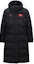 Buy (Women) ANTA Champion All-Weather Long Down Jacket Black with Flag Embroidery. 162140904-2