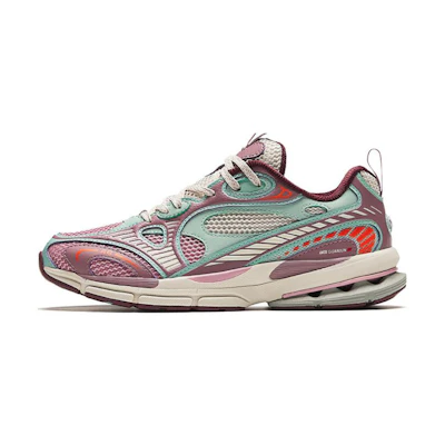 (W) Anta Champion All Weather Collection Running Shoes 'Burgundy Teal Red'