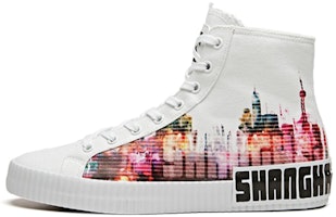 (Women) Anta Life Series Sneakers Canvas High 'Shanghai' 12948620-1 (Women) Anta Life Series Sneakers Canvas High 'Shanghai' 12948620-1