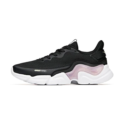 (W) Anta Running Series Sneakers 'Black Purple White'