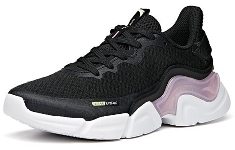 (W) Anta Running Series Sneakers 'Black Purple White' 圖 3