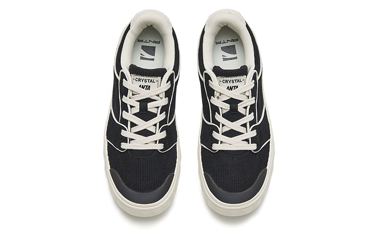 Lookbook (W) Anta Klasik Rendah 'Hitam Abu-abu' 122248068-1