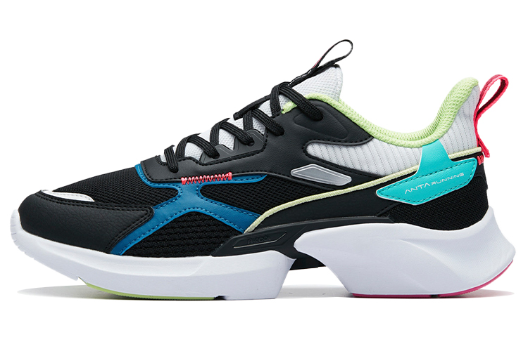 (Women) Anta Classic Retro Low 'Black Green White' 121935531R-6