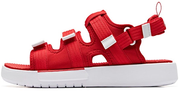 安踏 x 可口可樂聯名 魔術貼 沙灘露趾平跟運動涼鞋 女款 紅白 Buy 安踏 x 可口可樂聯名 魔術貼 沙灘露趾平跟運動涼鞋 女款 紅白