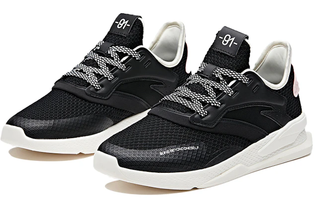 (W) Chaussures de Course Anta Comfort Basses ''Noir Rose Blanc'' 12928856-1 Order (W) Chaussures de Course Anta Comfort Basses ''Noir Rose Blanc'' 12928856-1