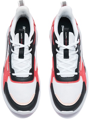 (W) Anta Comfort Retro Low 'Blanco Rojo Negro' 121935531R-1 Lookbook (W) Anta Comfort Retro Low 'Blanco Rojo Negro' 121935531R-1