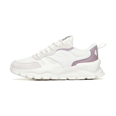 (W) Anta CMFTable Durable Jump Rope Training Shoe 'White Purple'