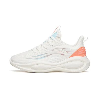 (W) Anta Training Series Sneakers 'White Orange Blue'