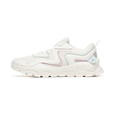 (W) Anta Cross Training Low 'White Purple Aqua'
