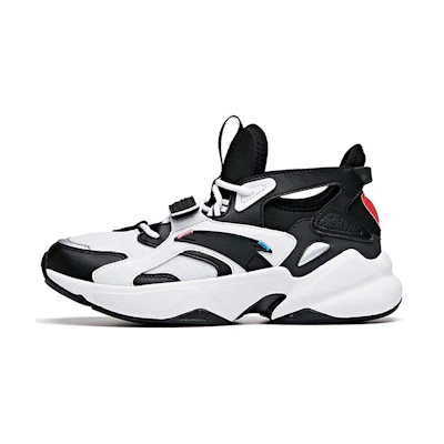 (W) Anta Cross Training Series 'Ling Jue Cushioning Low-Top - Black White'