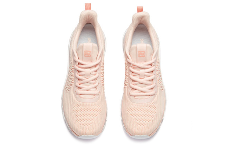 Shop 安踏 氣墊 低幫 跑步鞋 女款 淺裸粉