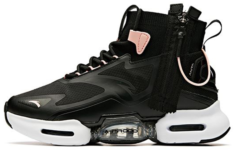 (Women) Anta Cushioned Casual 'Black White' 92945500-4