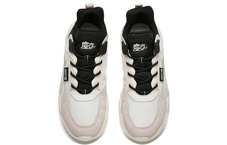 Shop (W) Anta Dad Shoe 'Blanco Gris Negro' 'Magic Cube Rechaza la Mediocridad' 122148808-2