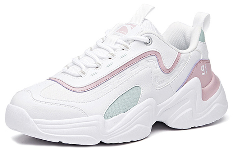 Order (W) Anta Zapatilla Dad Low 'Blanco Morado Niebla' 92938862-8