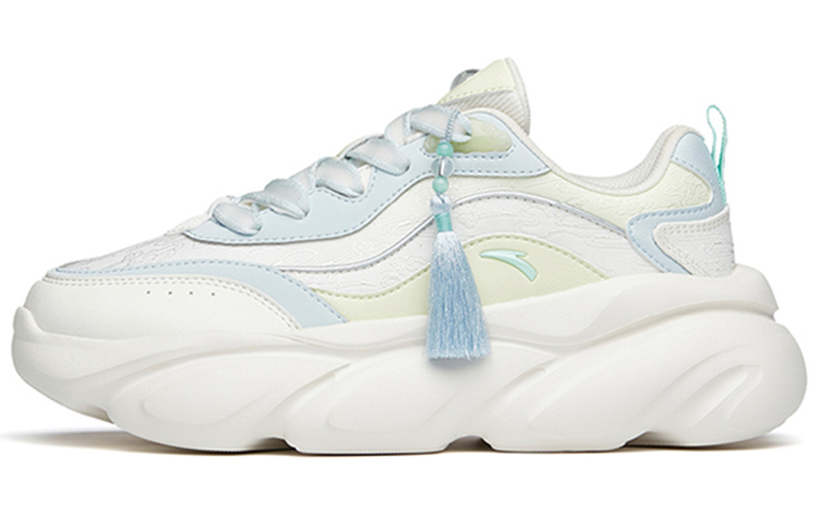 (Women) Anta Daddy Shoe Low 'Meow Claw White Green Blue' 922048894-13