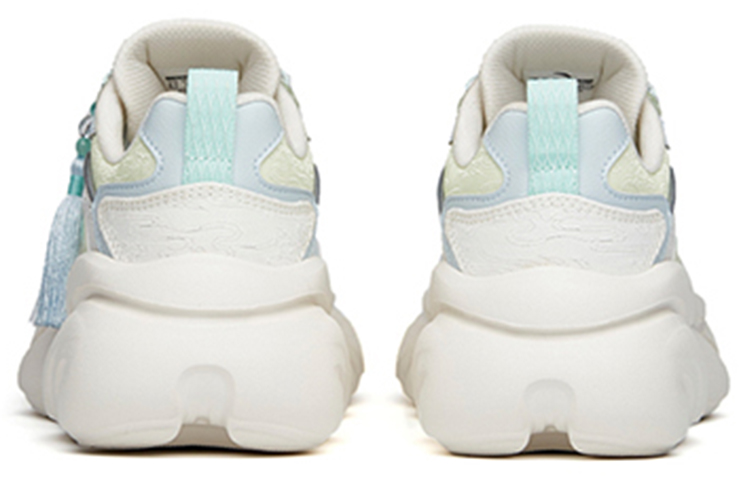 Purchase (W) Anta Daddy Zapato Bajo 'Garra de Gato Blanco Verde Azul' 922048894-13