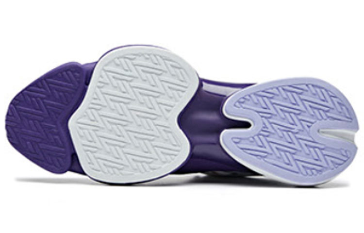 Shop (W) 안타 드래곤볼 미드탑 '화이트 퍼플' 12941801-2