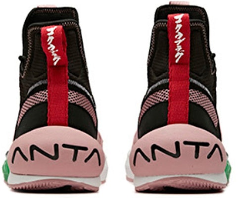 (W) Anta Dragon Ball Sepatu Basket Rendah Anti-Slip Tahan Kejut 'Hitam Pink' 12941602-1 Lookbook (W) Anta Dragon Ball Sepatu Basket Rendah Anti-Slip Tahan Kejut 'Hitam Pink' 12941602-1
