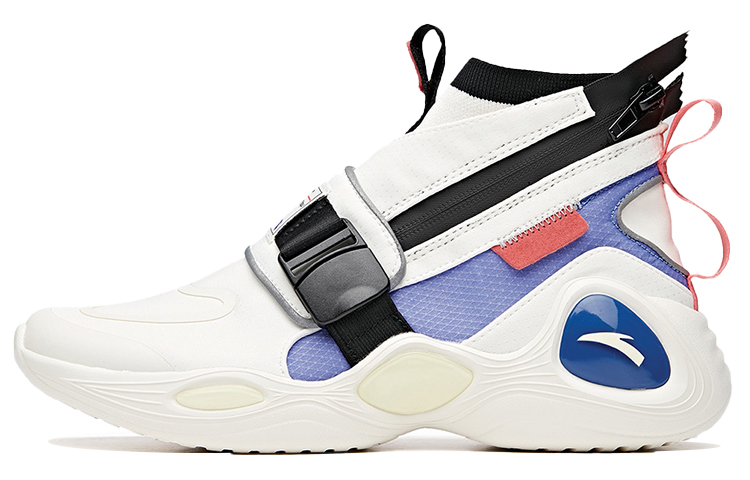 Buy Anta安踏 月蝕 耐磨透氣 高幫 跑步鞋 女款 白黑紫