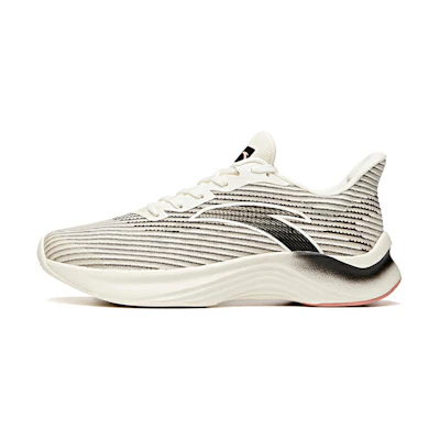 (W) Anta Edge 'Shu Dan Low-Top Running - Black White'