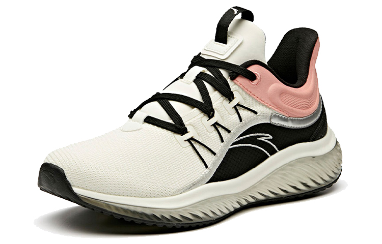 (W) Anta Elastic Rubber Running Shoe 'White Black Pink' 圖 2