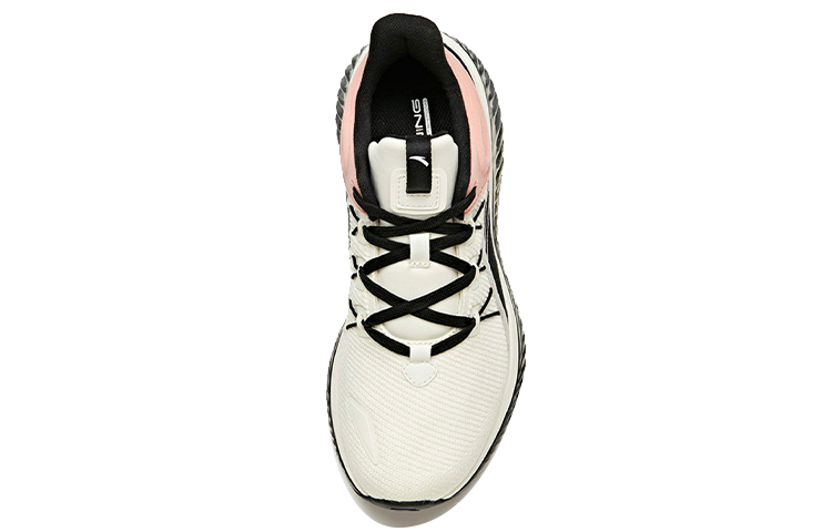(W) Anta Elastic Rubber Running Shoe 'White Black Pink' 圖 3