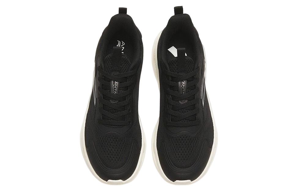 Order Anta安踏 能量環 防滑耐磨輕便 低幫 跑步鞋 女款 黑白