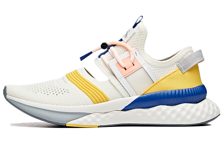 (Women) Anta Fashion Low 'White Yellow Blue' 12925553-1