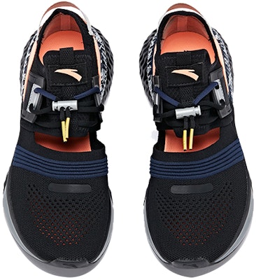 (Women) Anta Fashion Mesh Low 'Black Orange Blue' 12925553-8 Lookbook (Women) Anta Fashion Mesh Low 'Black Orange Blue' 12925553-8