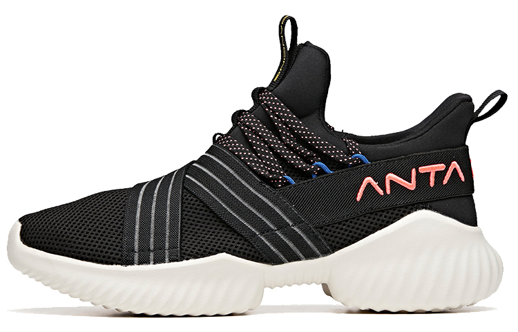 (Women) Anta Fashion Simple Low-Top Training 'Black' 12937756-1