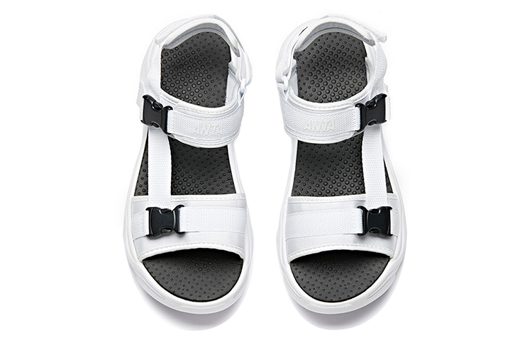 Shop (Women) Anta Fashion Trend Sandal 'Black White' 92926992-1