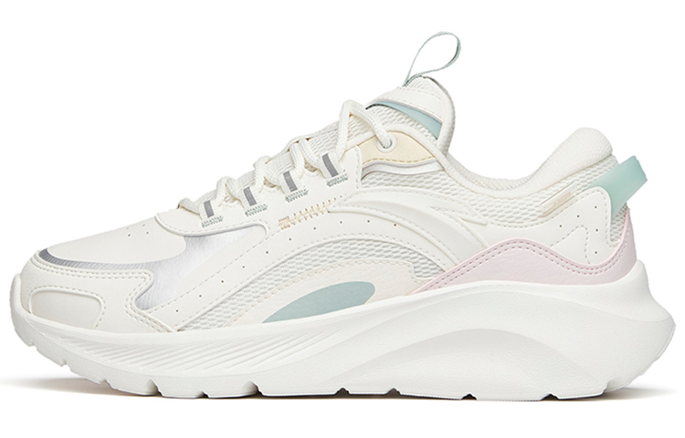Buy (W) Anta Baskets Tendance Dad Shoe ''Blanc Argent Rose'' 922147702-2