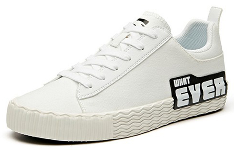 Lookbook (Women) Anta Fashion Versatile Sneakers 'Black and White' 12948630-1