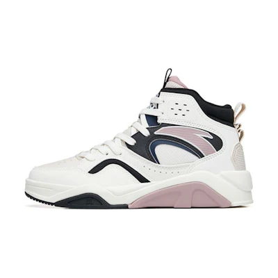 (W) Anta Flame 3.0 High 'White Black Purple Fleece'