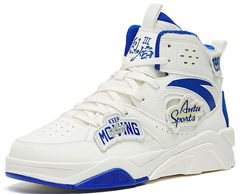(Women) Anta Flame 3.0 High 'White Blue' 122248088-3 Lookbook (Women) Anta Flame 3.0 High 'White Blue' 122248088-3