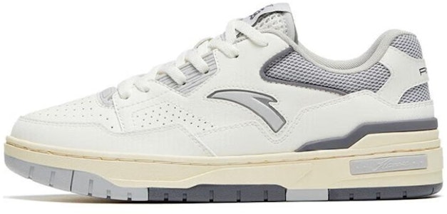 Anta安踏 烈焰4.0 防滑耐磨 低筒 板鞋 女款 白灰 Buy Anta安踏 烈焰4.0 防滑耐磨 低筒 板鞋 女款 白灰