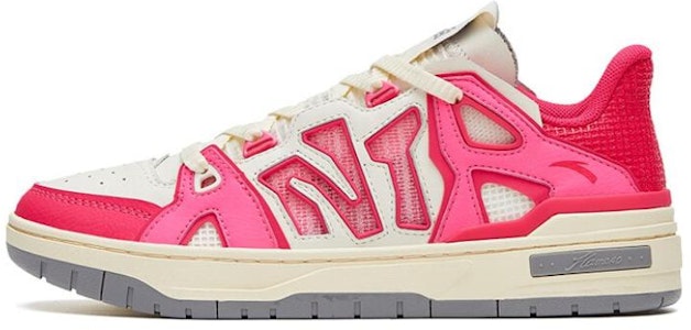 Anta安踏 烈焰4.0 防滑耐磨 低筒 板鞋 女款 白紅 Buy Anta安踏 烈焰4.0 防滑耐磨 低筒 板鞋 女款 白紅