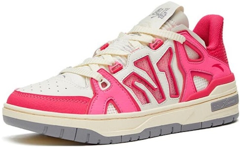 Anta安踏 烈焰4.0 防滑耐磨 低筒 板鞋 女款 白紅 Order Anta安踏 烈焰4.0 防滑耐磨 低筒 板鞋 女款 白紅