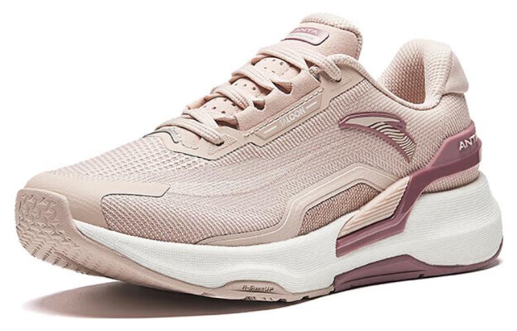 Order 安踏 燃鍊 防滑減震 低幫 跑步鞋 女款 粉灰色