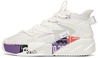 (Women) Anta G6 'White Purple Orange' 122128089-1 (Women) Anta G6 'White Purple Orange' 122128089-1