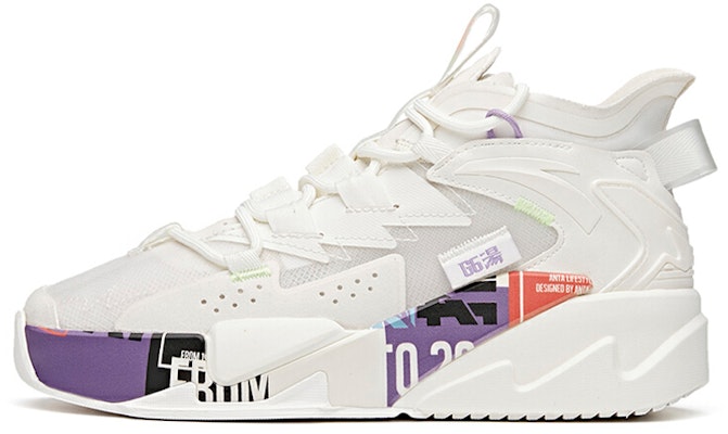 (Women) Anta G6 'White Purple Orange' 122128089-1 Buy (Women) Anta G6 'White Purple Orange' 122128089-1