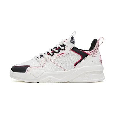 (W) Anta G6 Low 'White Black Red'