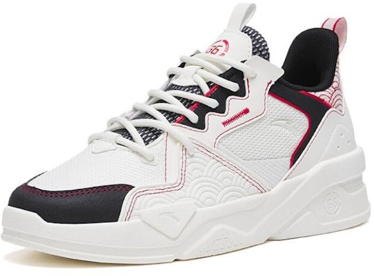 (W) Anta G6 Low 'Blanco Negro Rojo' 122318084-5 Order (W) Anta G6 Low 'Blanco Negro Rojo' 122318084-5