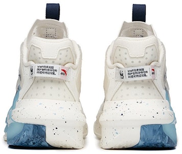 Anta 安踏 霸道 3.0 耐磨透氣 中幫 板鞋 女款 白藍黑 Shop Anta 安踏 霸道 3.0 耐磨透氣 中幫 板鞋 女款 白藍黑