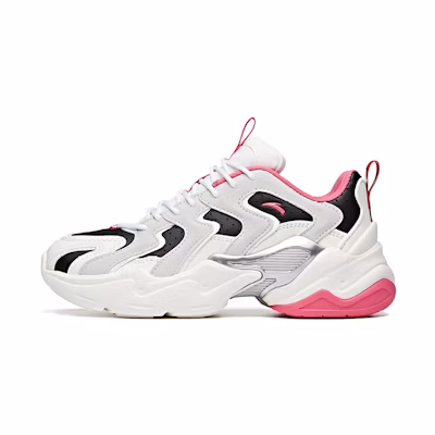(W) Anta Grand Slam Low 'Grey Pink'