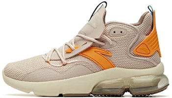 (Women) Anta Half Palm Cushion Mid-Top Running Shoe 'Grey Orange' 92945510-1 (Women) Anta Half Palm Cushion Mid-Top Running Shoe 'Grey Orange' 92945510-1